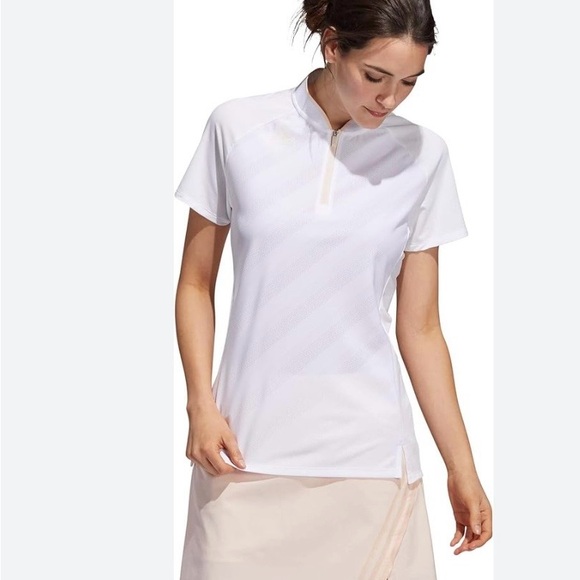 adidas Tops - Adidas women's golf polo, specifically identified as the Ultimate365 model XS